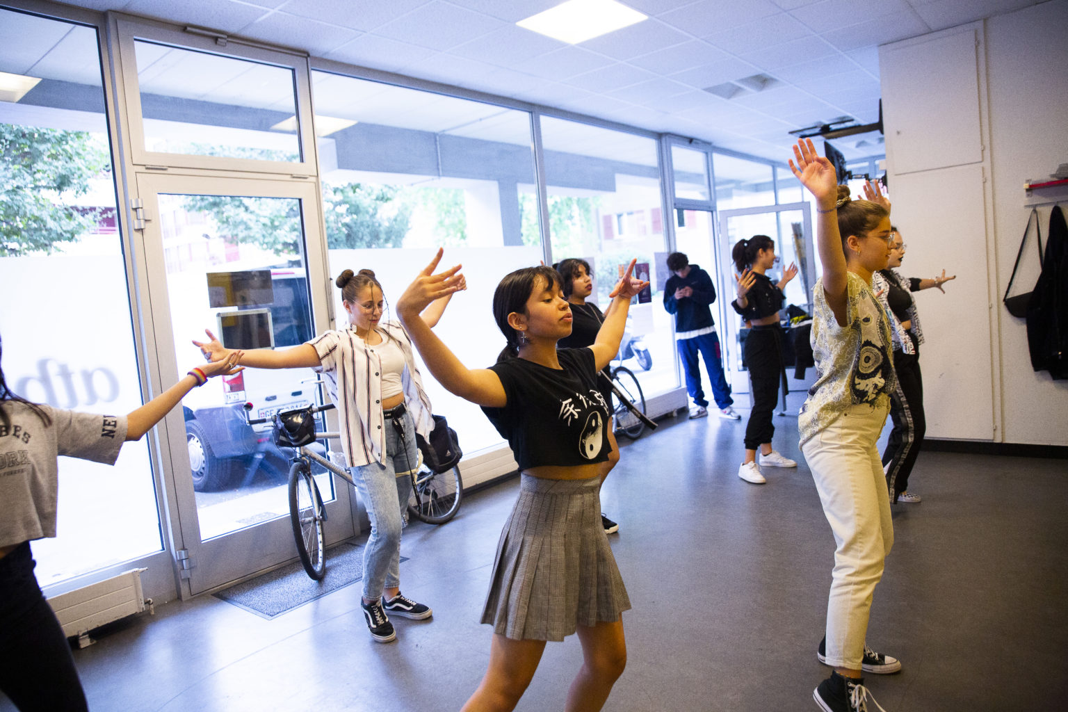 Jeunes en activité à l'ATB